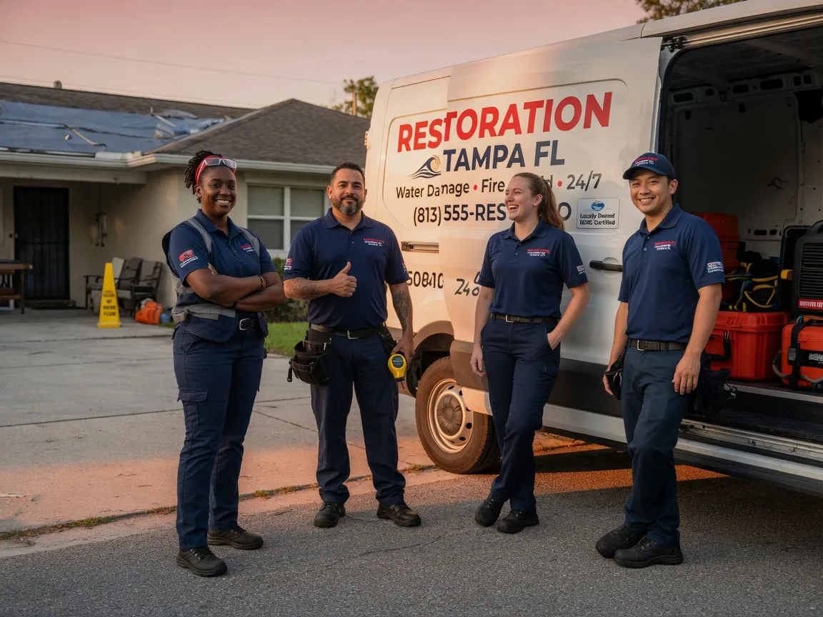 Water Damage Restoration company in Industry, TX